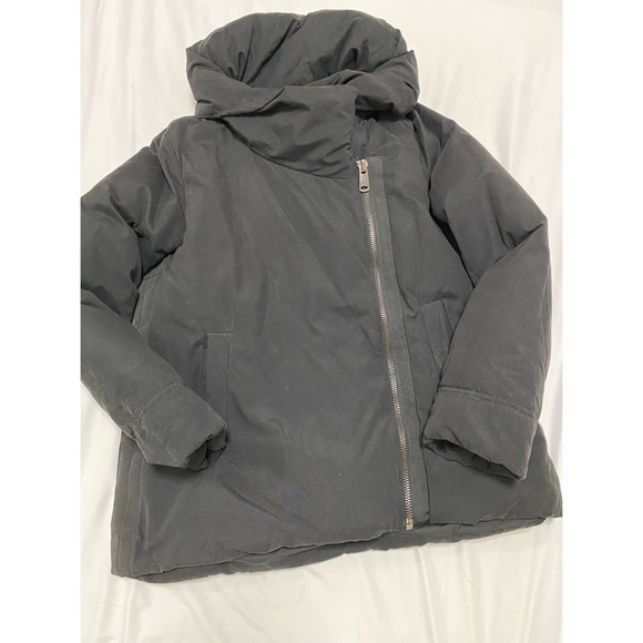 Zara Puffer Jacket / Zara Hooded Parka Sz S - Picture 2 of 7
